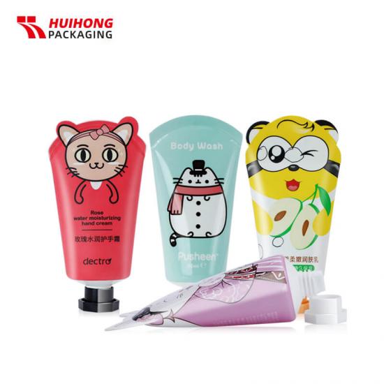 Hand Cream Tube With Octagonal Cover